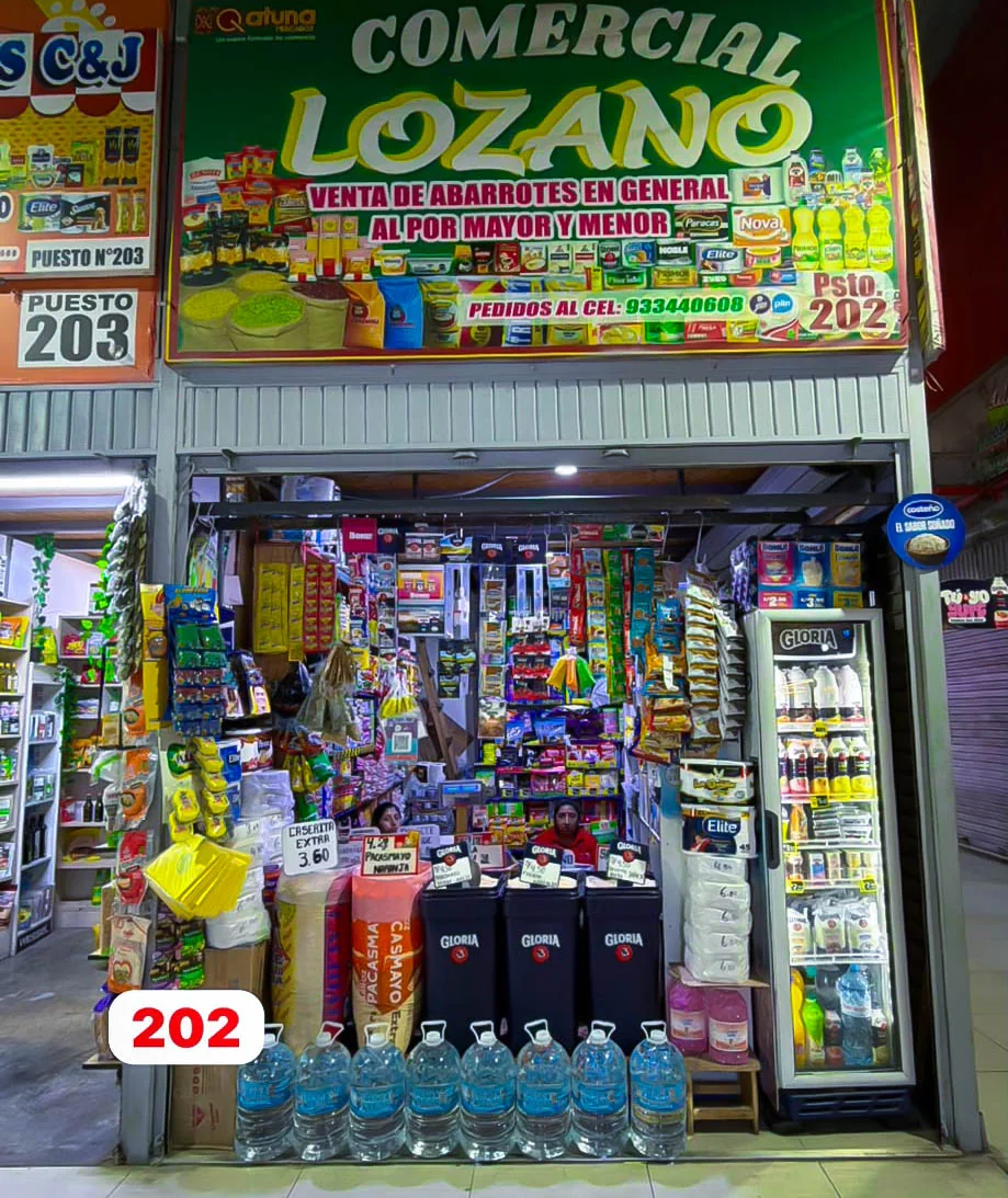Local 202 en Qatuna Chimpú Ocllo