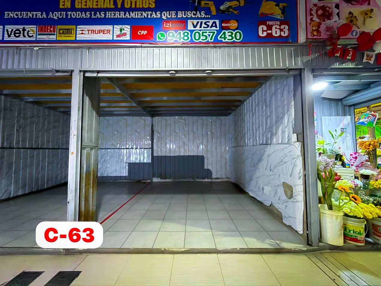 Local C62 + C63 en Qatuna Chimpú Ocllo