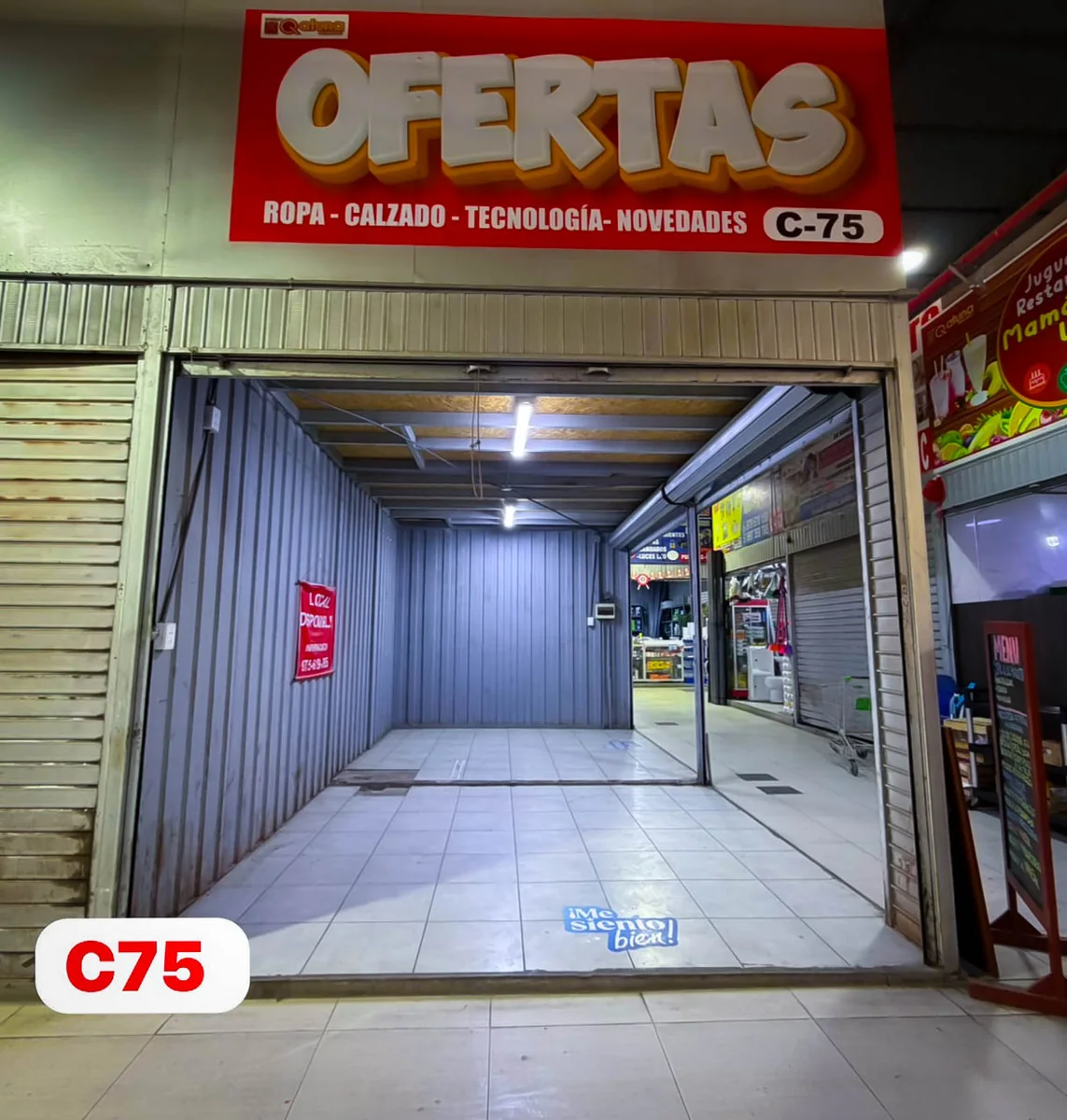 Vista 2 del local C75 + C76
