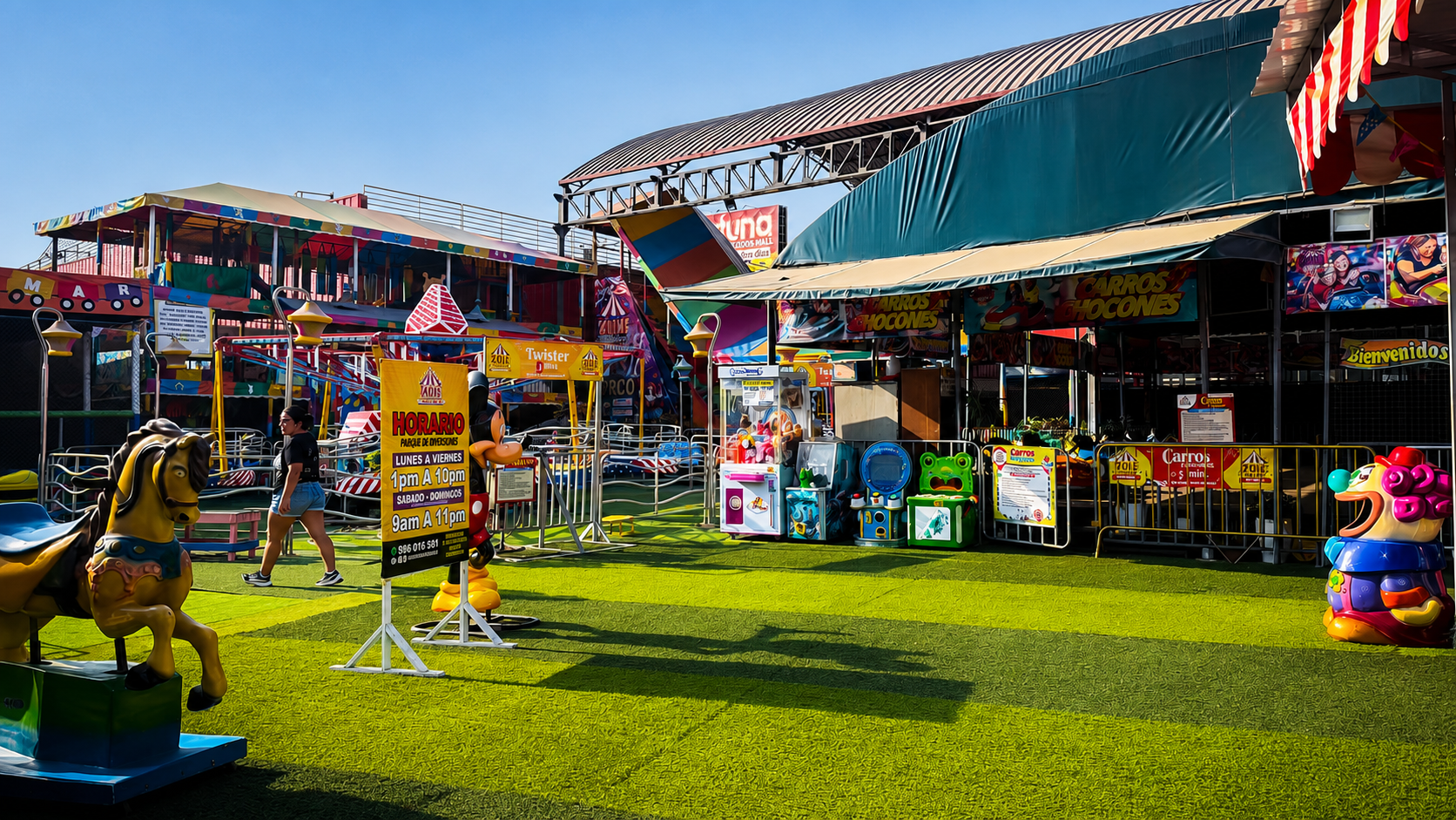 Parque de diversiones para niños